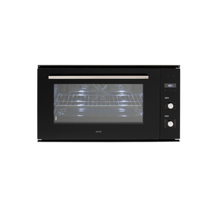 Euro Appliances 90cm Multifunction Oven - Black Glass EO900LSX