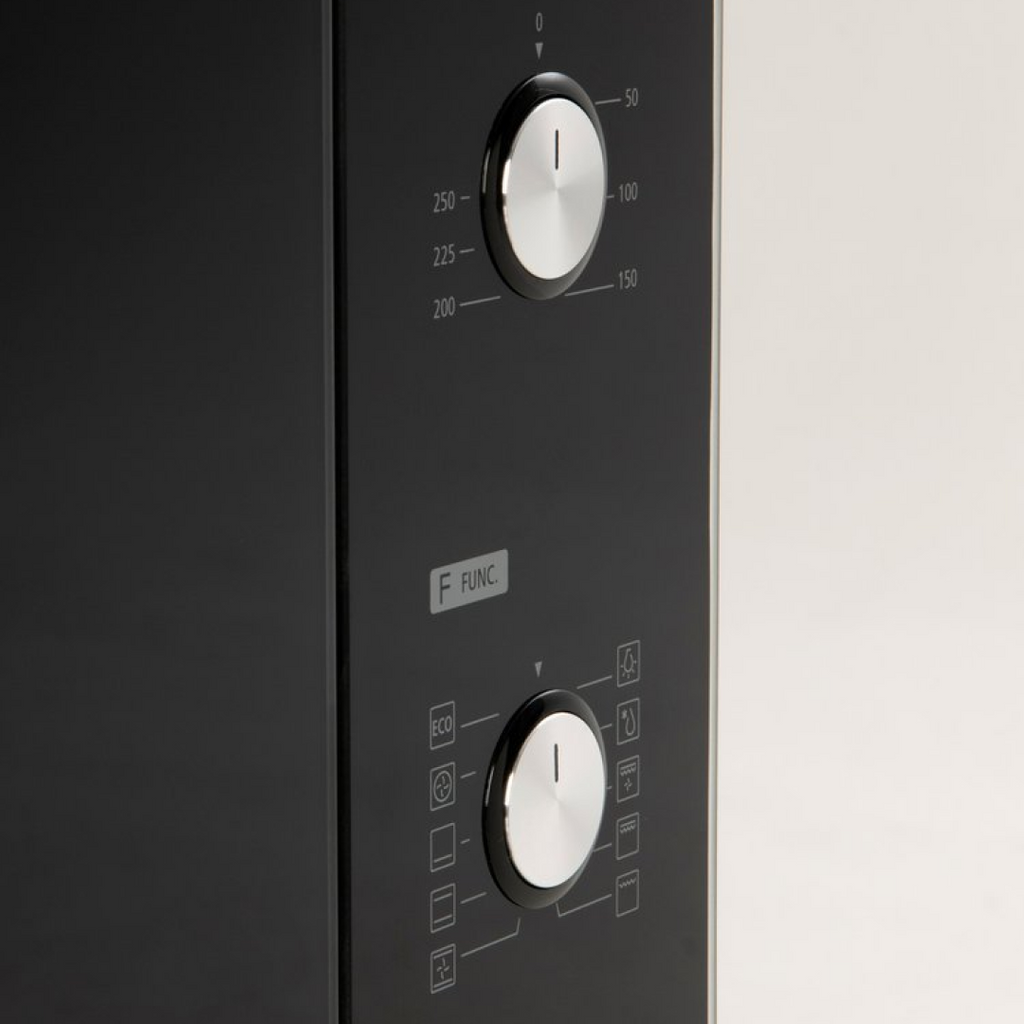 Euro Appliances 90cm Multifunction Oven - Black Glass EO900LSX