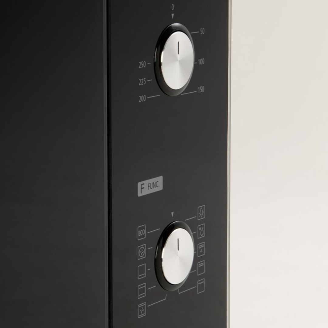 Euro Appliances 90cm Multifunction Oven - Black Glass EO900LSX