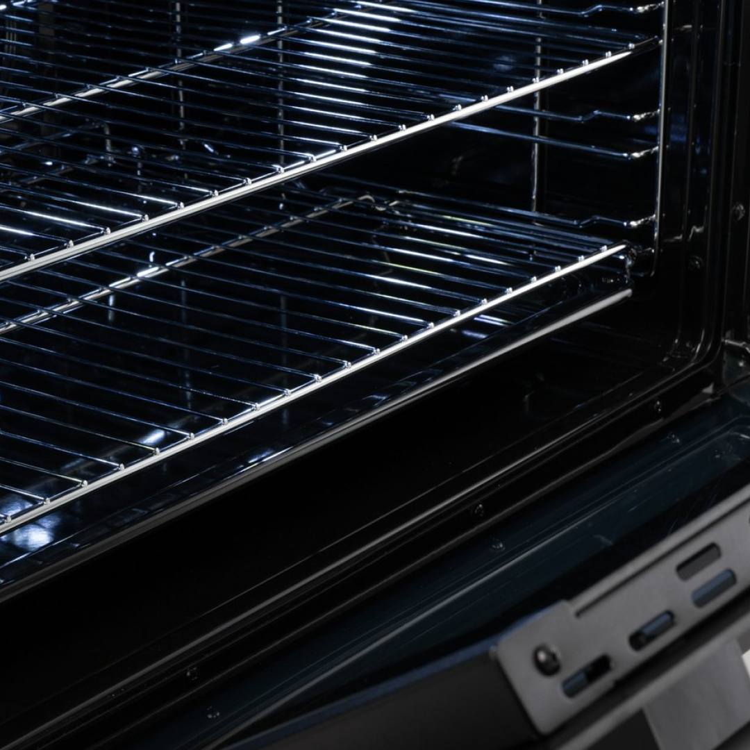 Euro Appliances 90cm Dual Fuel Freestanding Oven - EO90FSDPBL