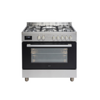 Euro Appliances 90cm Duel Fuel Freestanding Oven - EO90FSDPSX