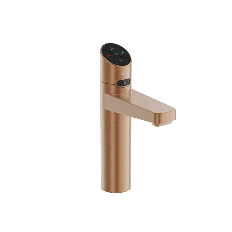 Zip HydroTap G5 Elite Plus Boiling, Chilled and Sparkling - Brushed Bronze H5E783Z15AU — 360° view