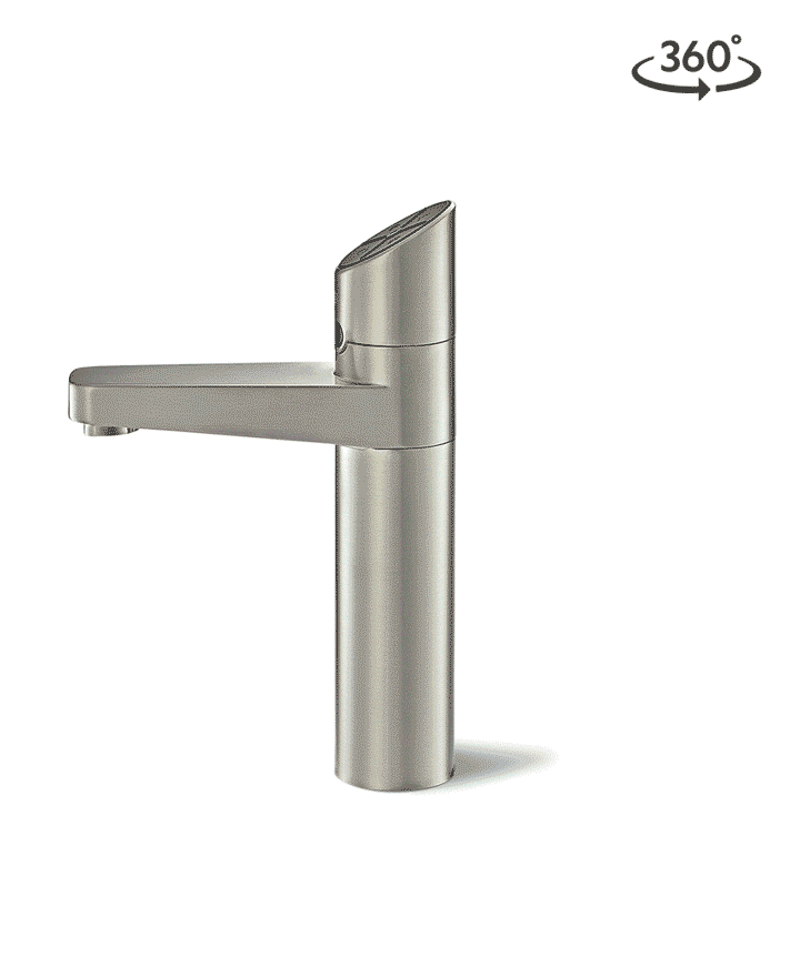 Zip HydroTap G5 Boiling, Chilled & Sparkling Elite Plus - Brushed Nickel H5E783Z11AU — 360° view