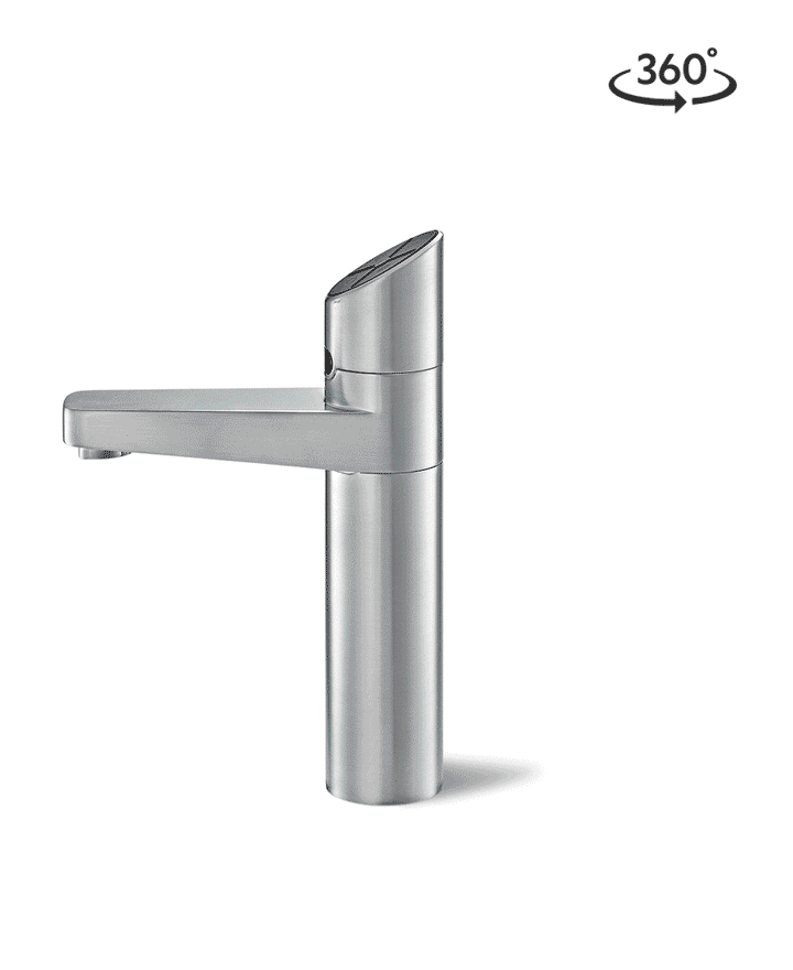 Zip HydroTap G5 Boiling, Chilled & Sparkling Elite Plus - Brushed Chrome H5E783Z01AU — 360° view