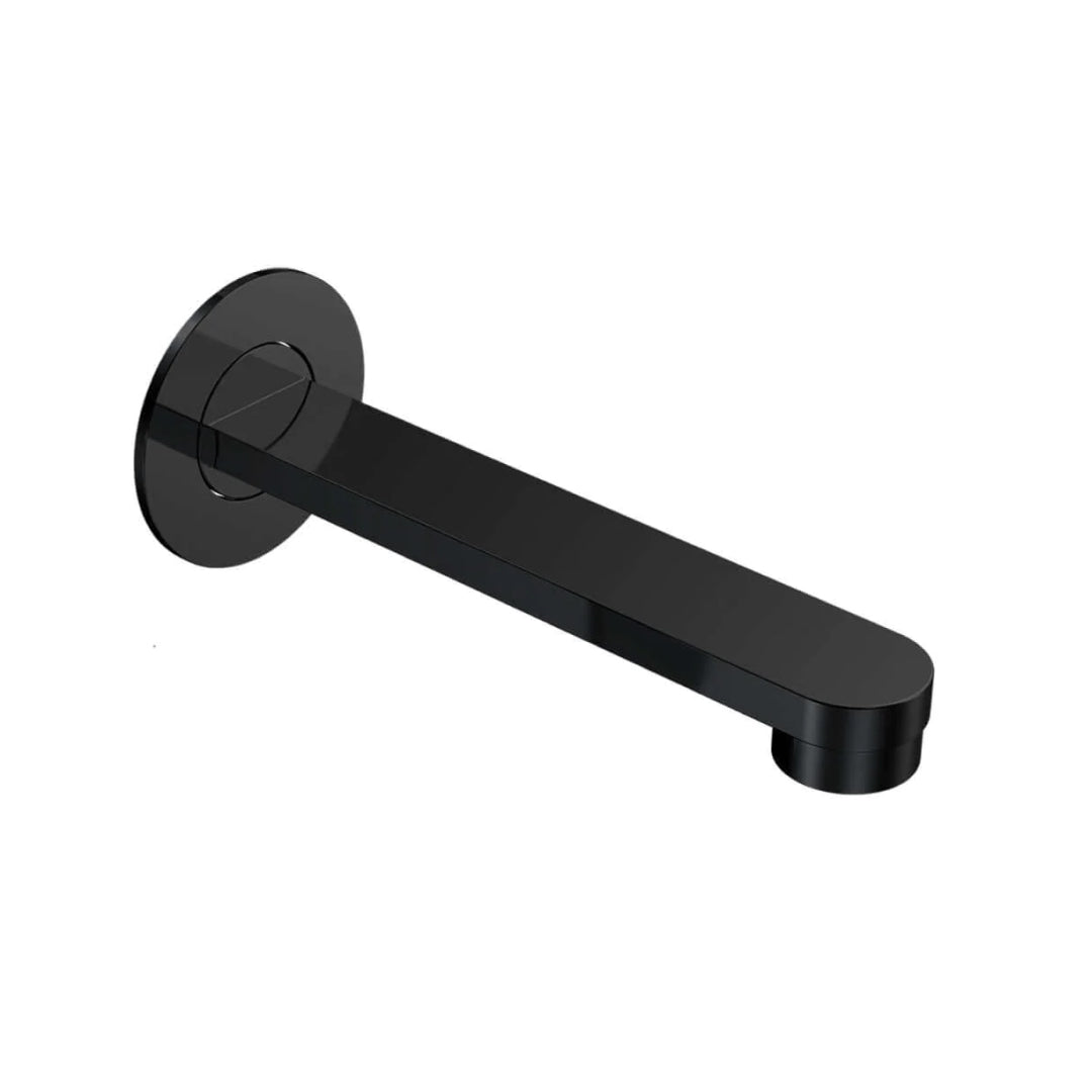 Parisi Ellisse II Wall Spout 160mm - Matte Black - EE2.02WF.160.02
