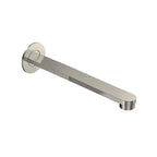 Parisi Ellisse II Wall Spout 220mm - Brushed Nickel - EE2.02WF.220.41