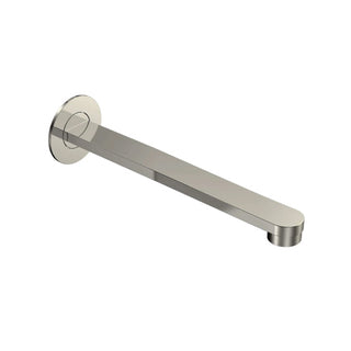 Parisi Ellisse II Wall Spout 220mm - Brushed Nickel - EE2.02WF.220.41