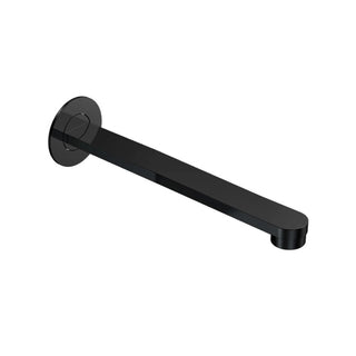 Parisi Ellisse II Wall Spout 220mm - Matte Black - EE2.02WF.220.02