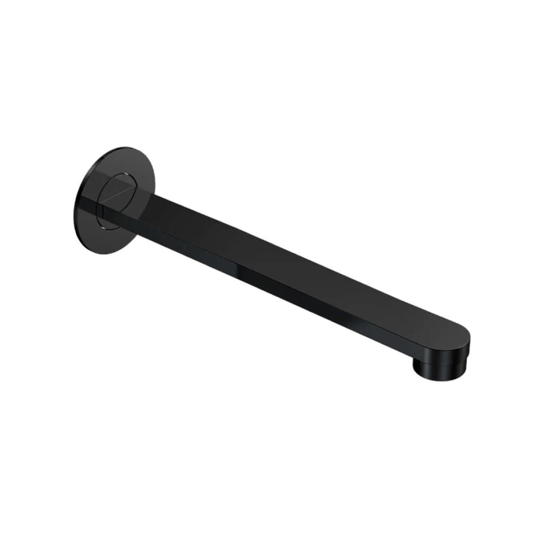 Parisi Ellisse II Wall Spout 220mm - Matte Black - EE2.02WF.220.02