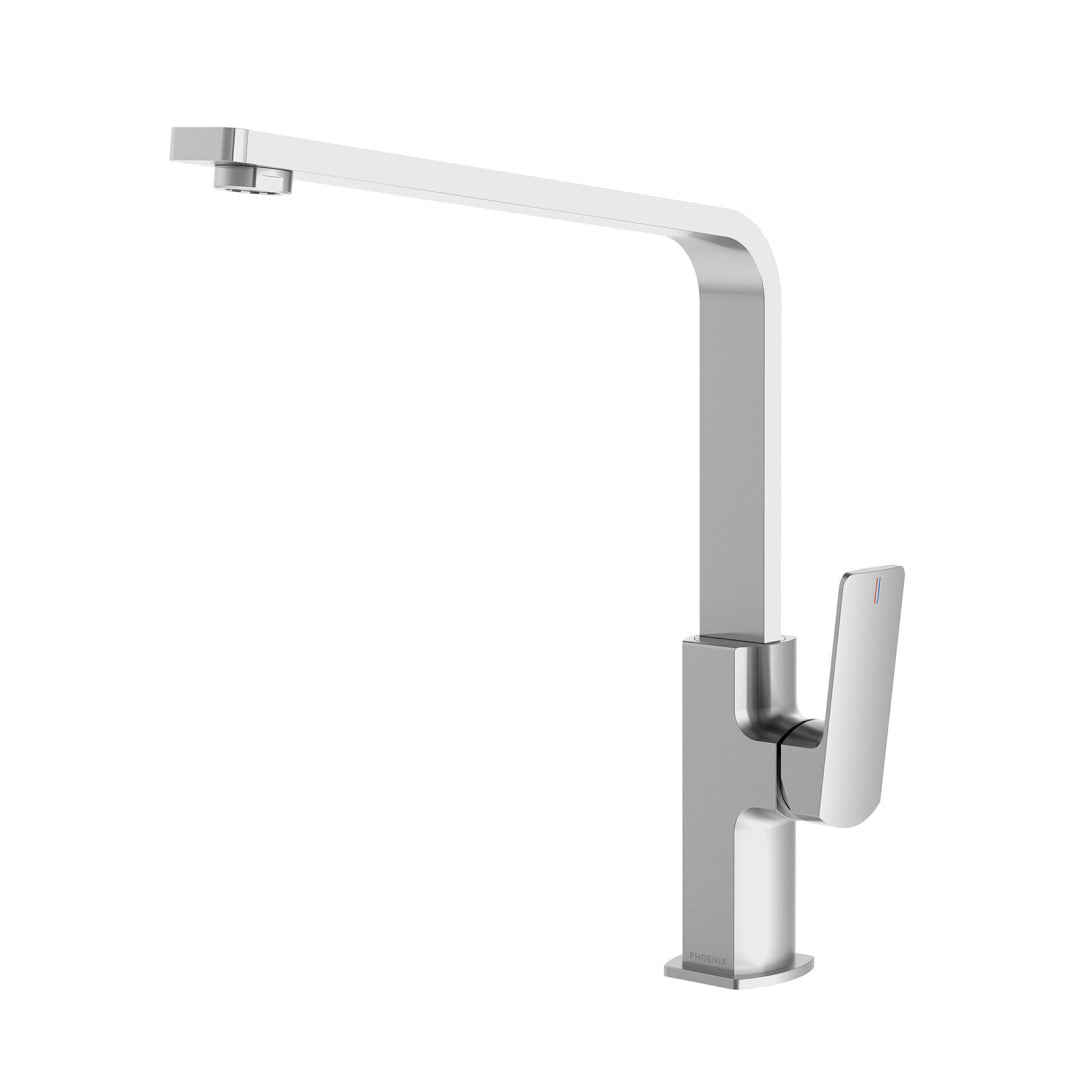 Phoenix Enviro316 Sink Mixer 240mm Squareline - 316 Stainless Steel - 128-7300-51