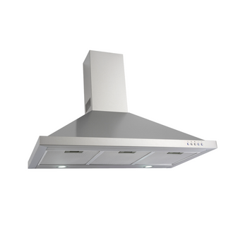 Euro Appliances 90cm Front Button Canopy Hood 700m3/h - EA90SX2