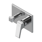 Parisi Ezia Wall Mixer with 3-Way Diverter - Chrome - KE.04-D3