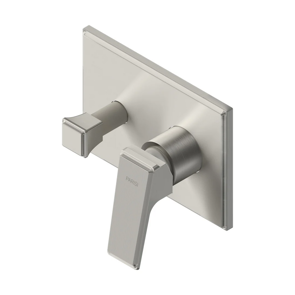 Parisi Ezia Wall Mixer with 3-Way Diverter - Brushed Nickel - KE.04-D3.41