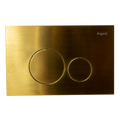 Argent Grace Round Mechanical Flush Plate - Brushed Gold - F5020BG