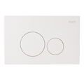 Argent Grace Round Mechanical Flush Plate - Matte White - F5020MW