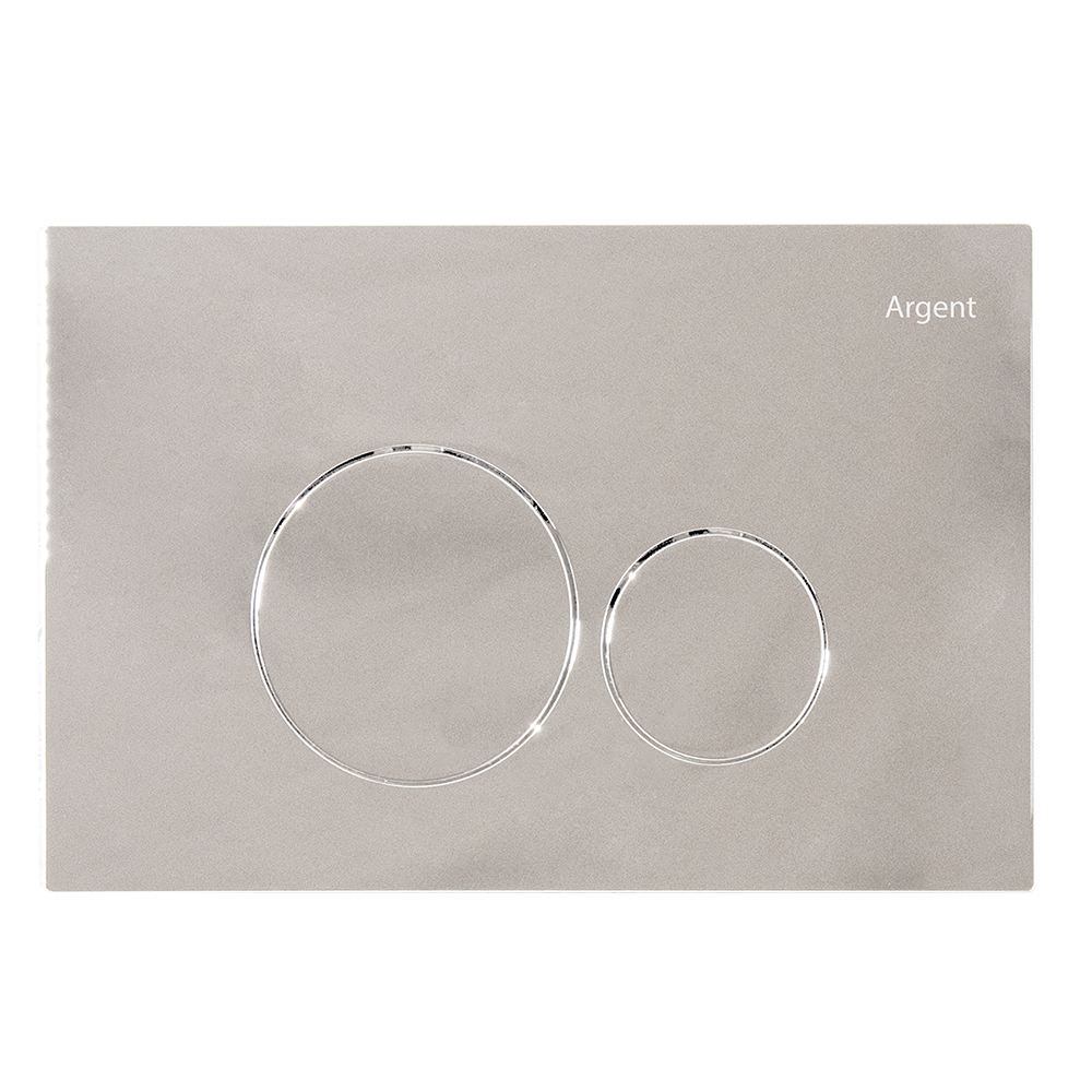 Argent Evoke Wall Faced Smart Toilet Package Includes Argent 80 Smart Cistern - Includes Chrome Grace Button - SWF100A80 + F5020