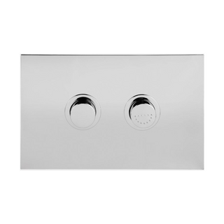 Argent Focus Pneumatic Comfort Round Flush Plate - Chrome - F5230M