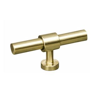 Turner Hastings The Fanetta 75mm T-Bar Cabinet Handle - Brushed Brass FA75CB-BB