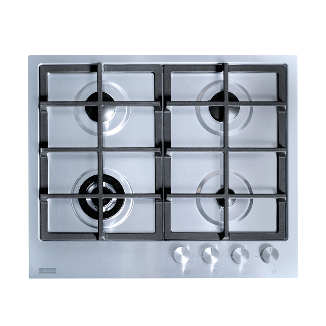 Franke Urban 60cm Gas 4 Burner Cooktop - Stainless Steel FCG604S1