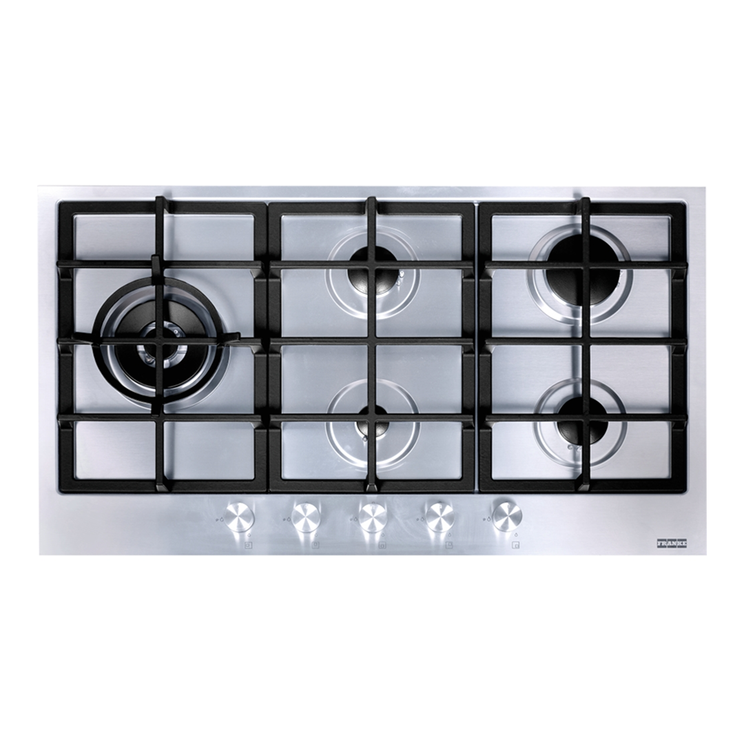 Franke Urban 90cm 5 Burner Cooktop - Stainless Steel FCG905S1