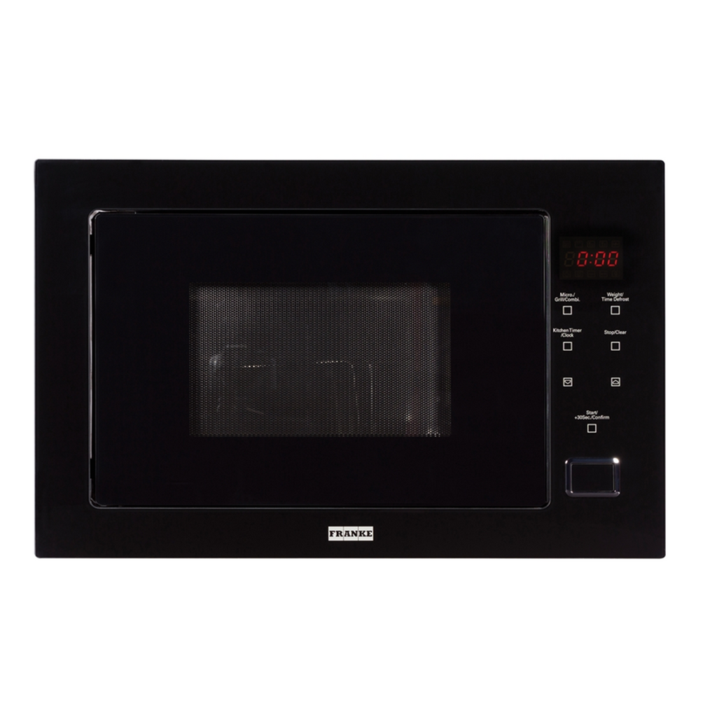 Franke Urban Built-In Side Opening Microwave - Black Glass FCMWS25B1