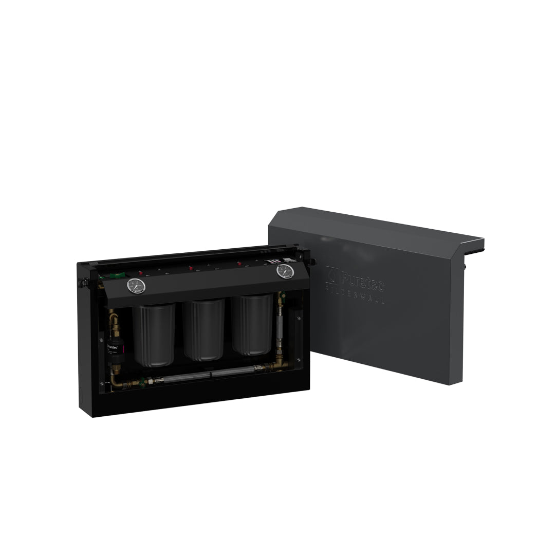 Puretec FilterWall F Series 3 Stage Filter System - Charcoal - FILTERWALL-F3-CC-LF