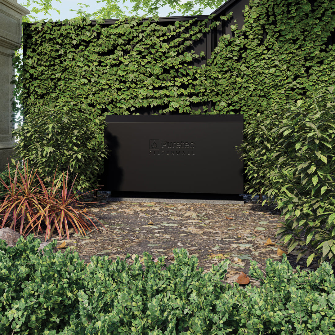 Puretec FilterWall F Series 3 Stage Filter System - Midnight Black - FILTERWALL-F3-MB-LF