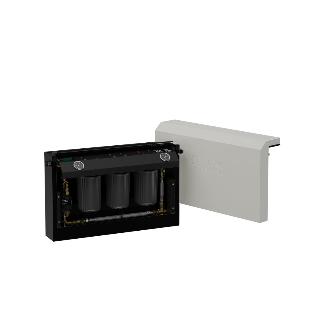 Puretec FilterWall F Series 3 Stage Filter System - Stone White - FILTERWALL-F3-SW-LF