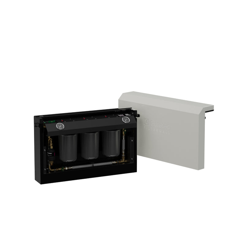 Puretec FilterWall F Series 3 Stage Filter System - Stone White