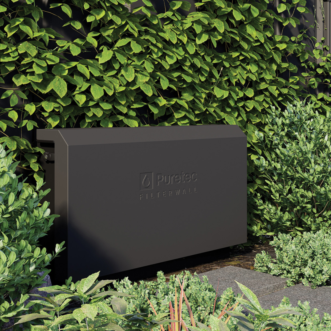 Puretec FilterWall F4 3-Stage Filter System - Charcoal - FILTERWALL-F4-CC-LF