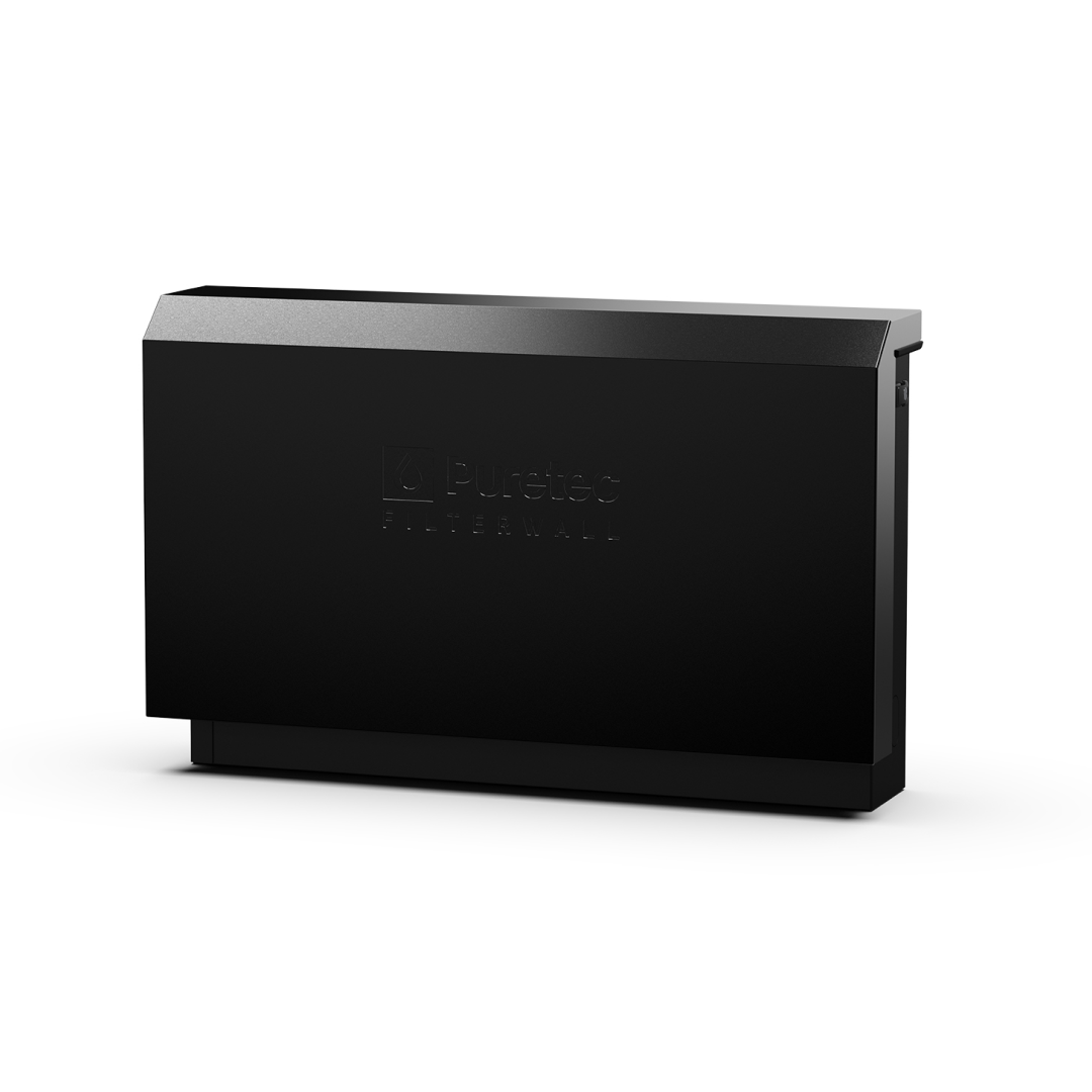 Puretec FilterWall F4 3-Stage Filter System - Midnight Black - FILTERWALL-F4-MB-LF