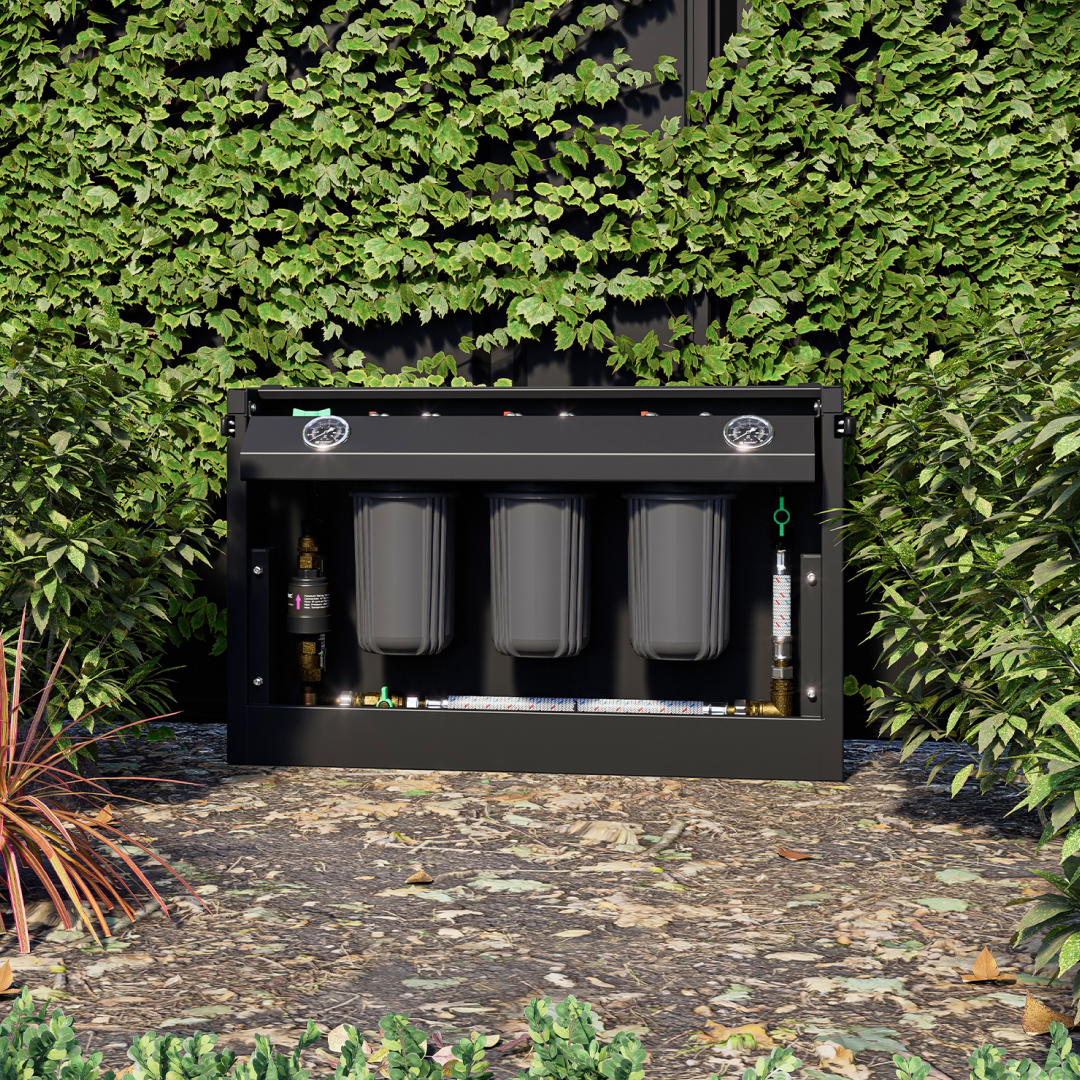 Puretec FilterWall F4 3-Stage Filter System - Midnight Black - FILTERWALL-F4-MB-LF