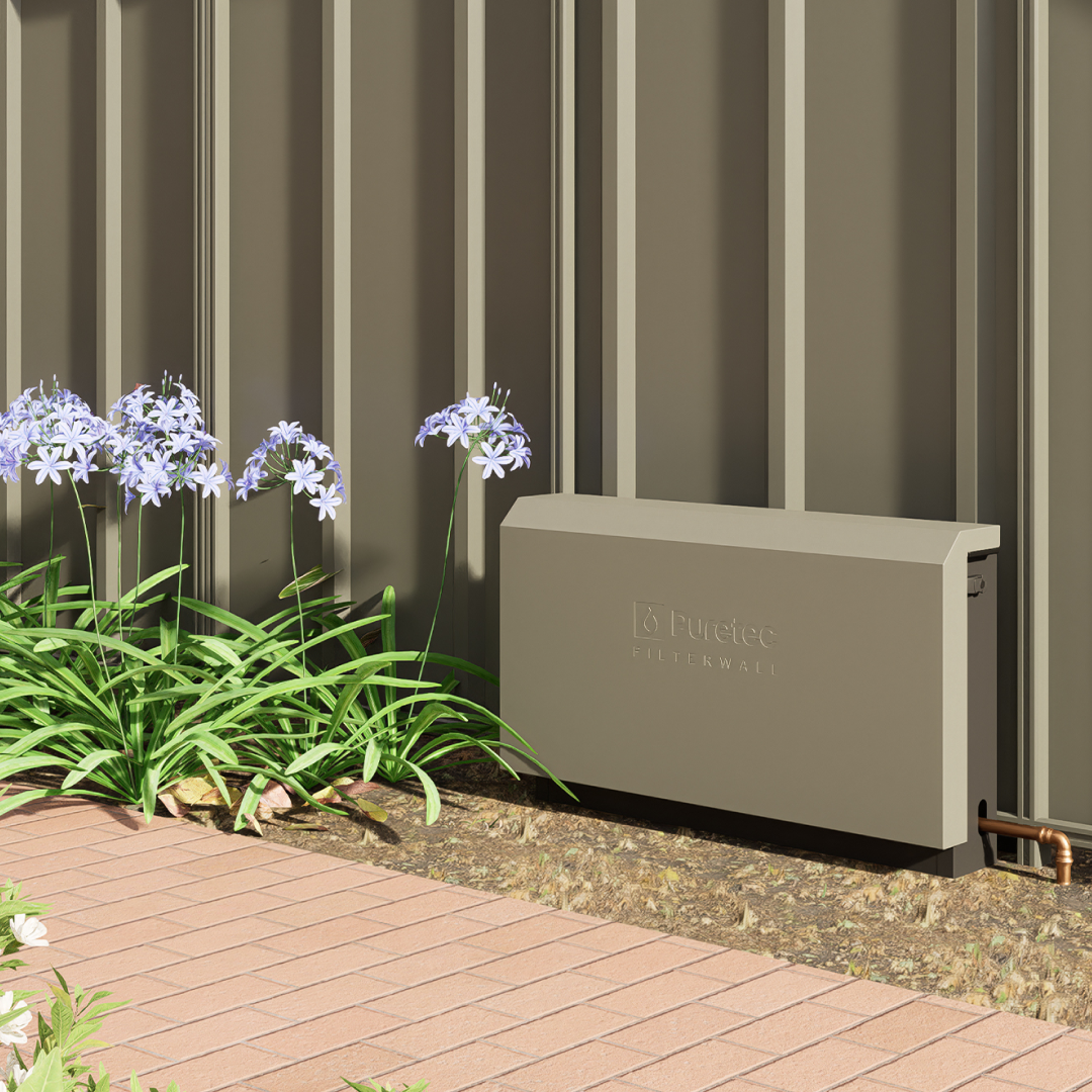 Puretec FilterWall F4 3-Stage Filter System - Mineral Grey - FILTERWALL-F4-MG-LF