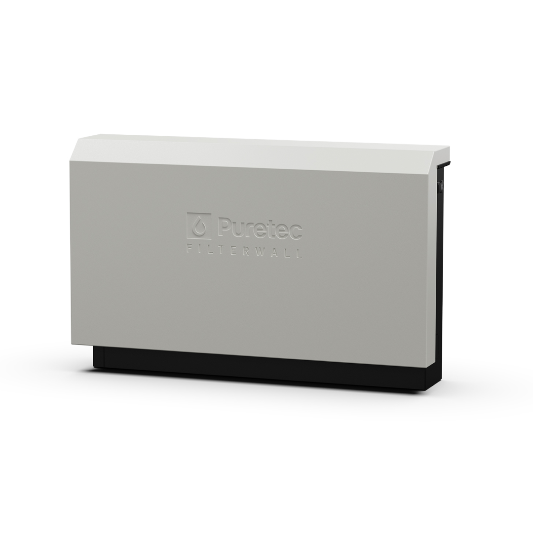 Puretec FilterWall F4 3-Stage Filter System - Stone White - FILTERWALL-F4-SW-LF