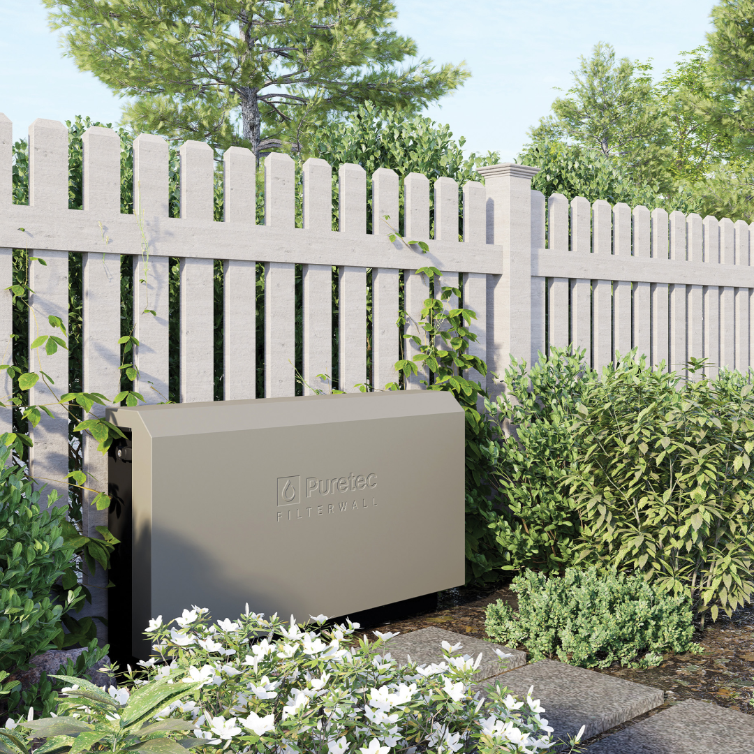 Puretec FilterWall F4 3-Stage Filter System - Stone White - FILTERWALL-F4-SW-LF