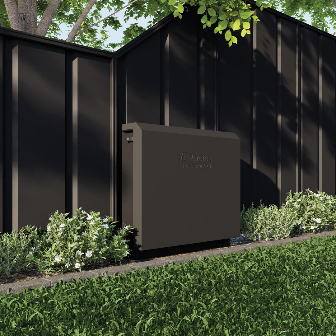 Puretec FilterWall F5 3-Stage Filter System - Charcoal - FILTERWALL-F5-CC-LF