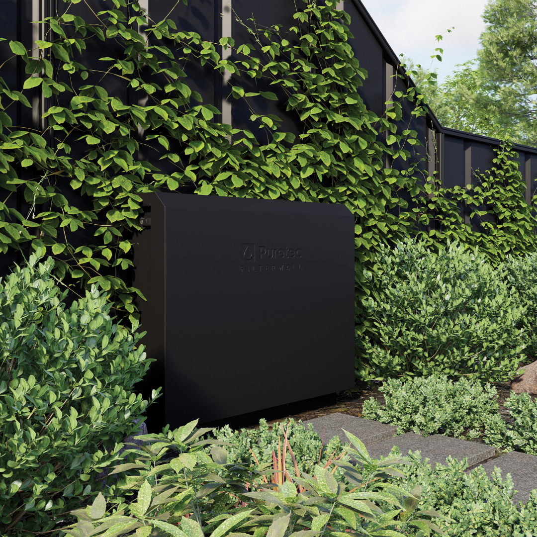 Puretec FilterWall F5 3-Stage Filter System - Midnight Black - FILTERWALL-F5-MB-LF