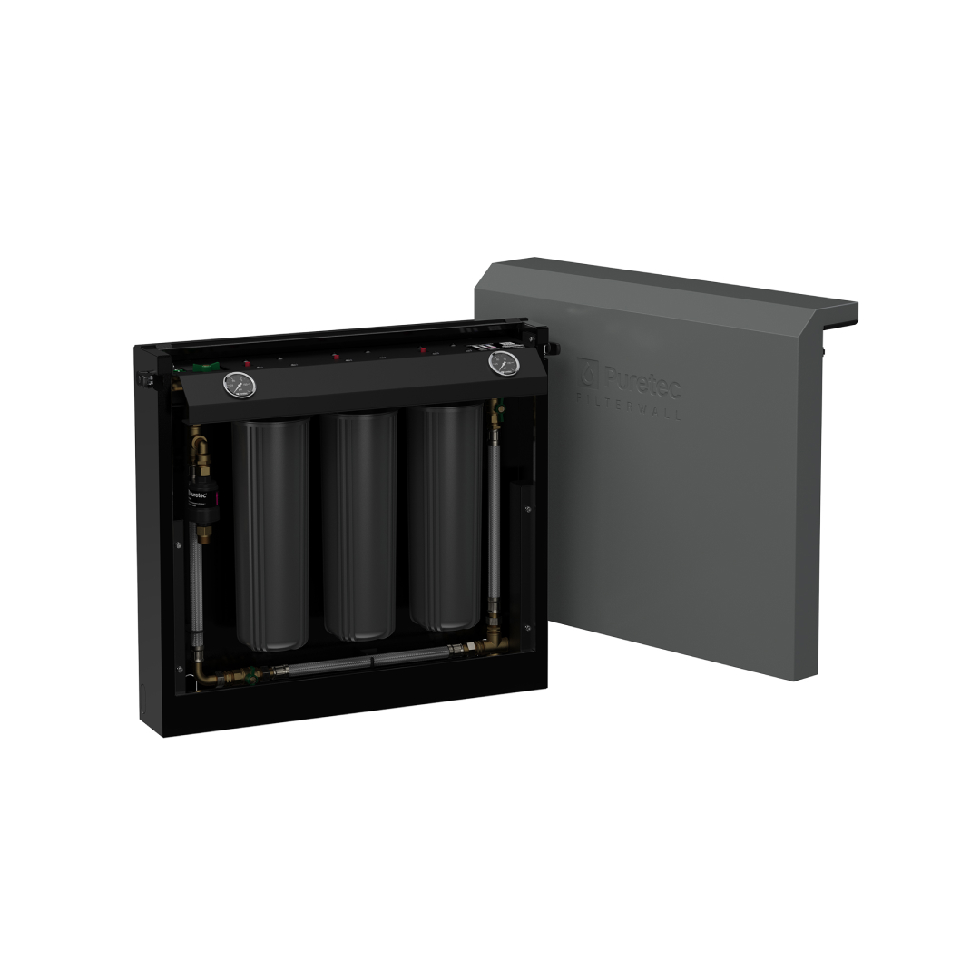 Puretec FilterWall F5 3-Stage Filter System - Mineral Grey - FILTERWALL-F5-MG-LF