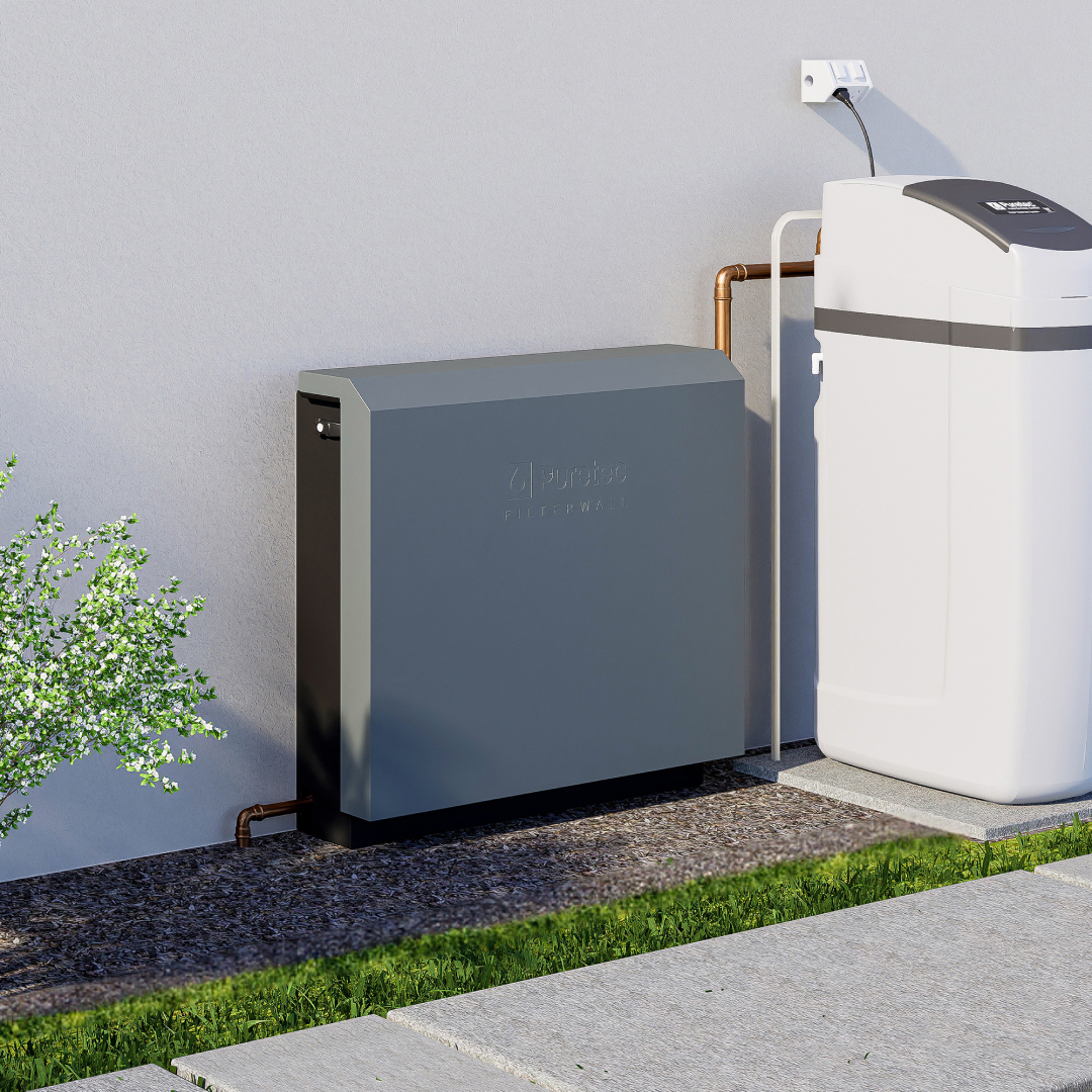 Puretec FilterWall F5 3-Stage Filter System - Mineral Grey - FILTERWALL-F5-MG-LF