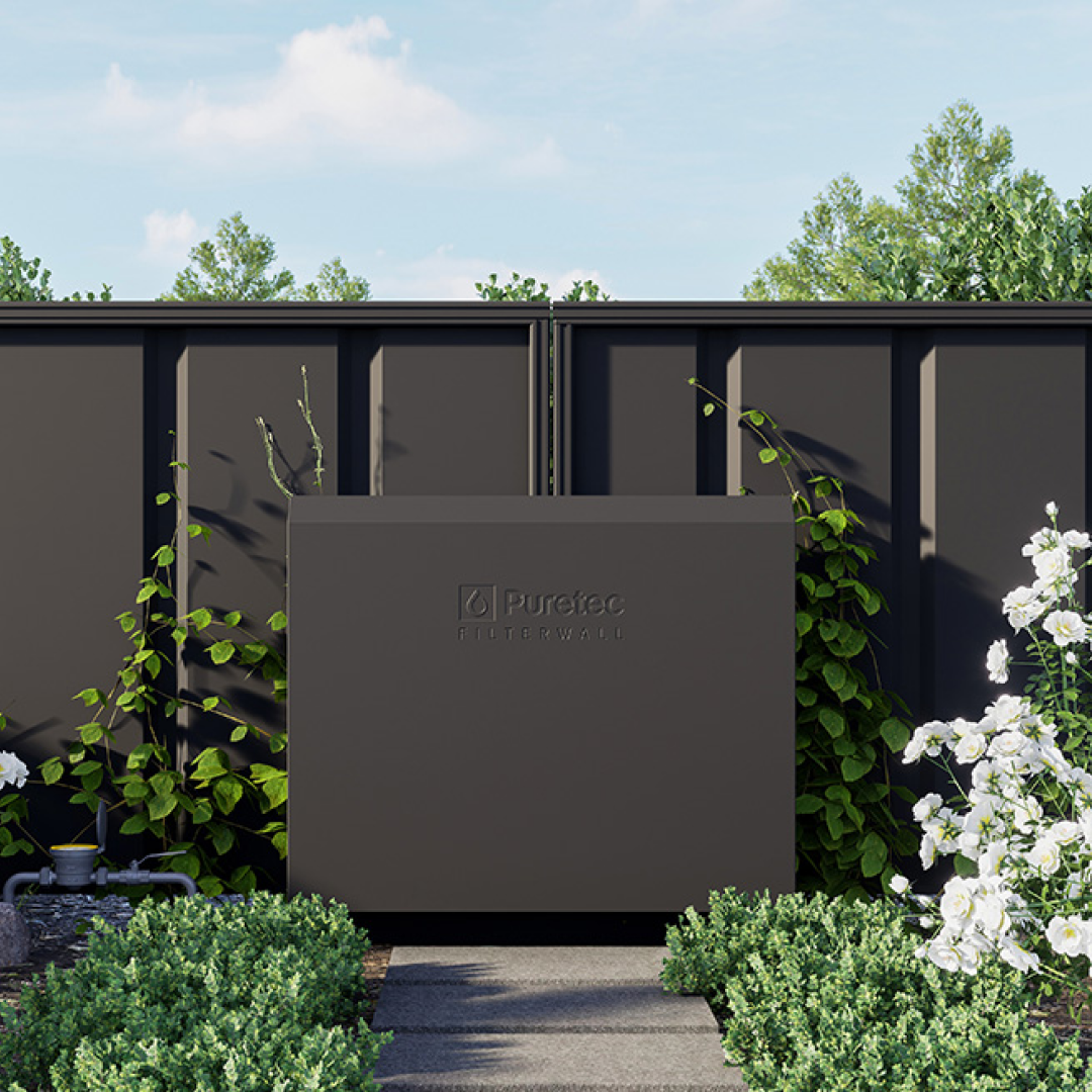 Puretec FilterWall F6 3-Stage Filtration System - Charcoal - FILTERWALL-F6-CC-LF