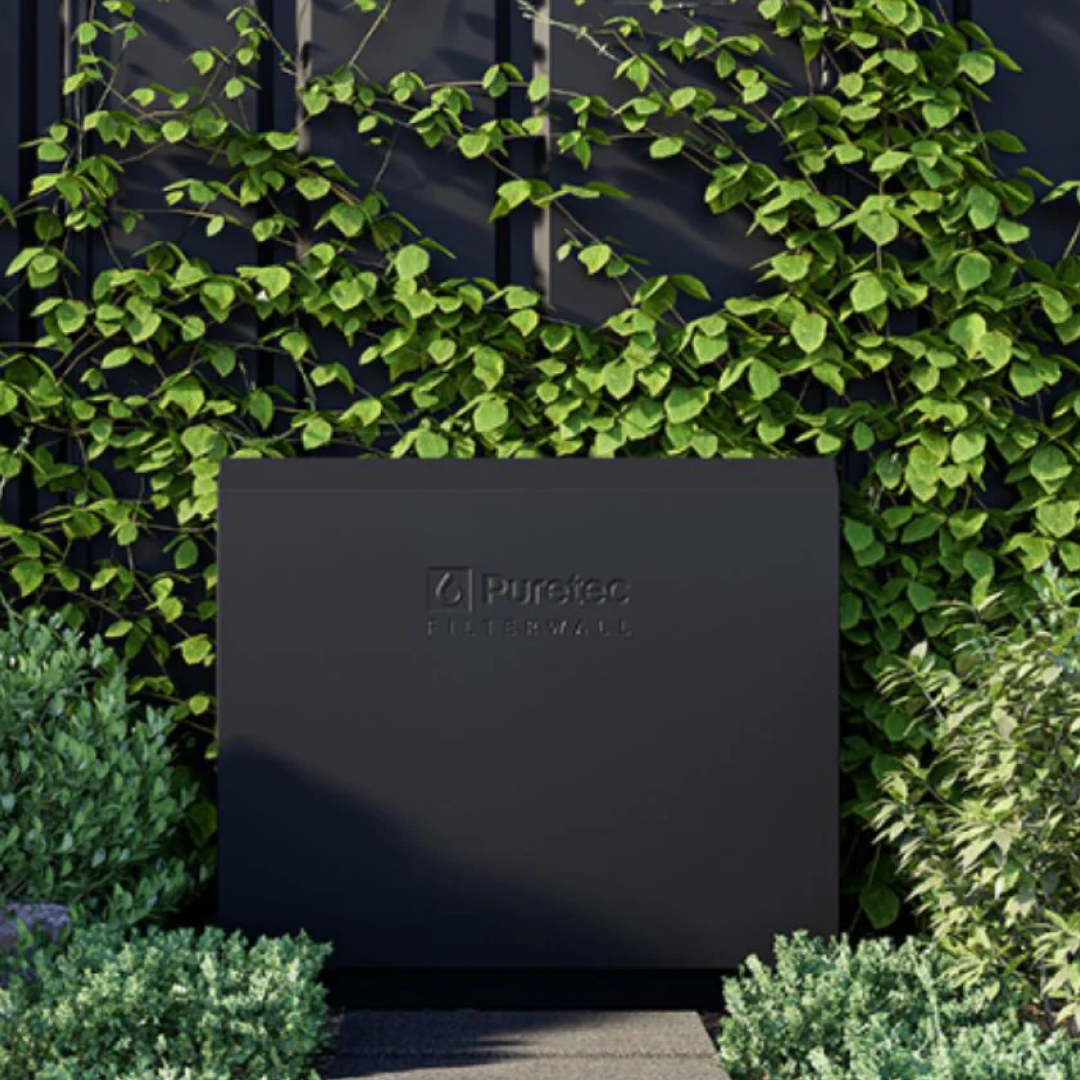Puretec FilterWall F6 3-Stage Filtration System - Midnight Black - FILTERWALL-F6-MB-LF