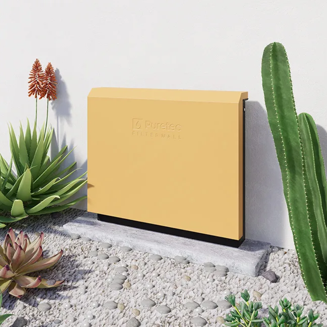 Puretec FilterWall F6 3-Stage Filtration System - LF Sweet Apricot - FILTERWALL-F6-SA-LF