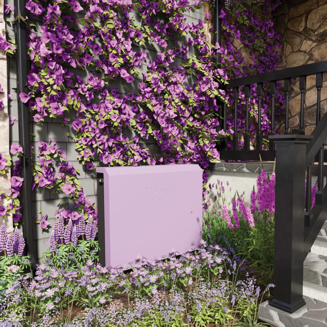 Puretec FilterWall F6 3-Stage Filtration System - LF Wisteria - FILTERWALL-F6-WT-LF