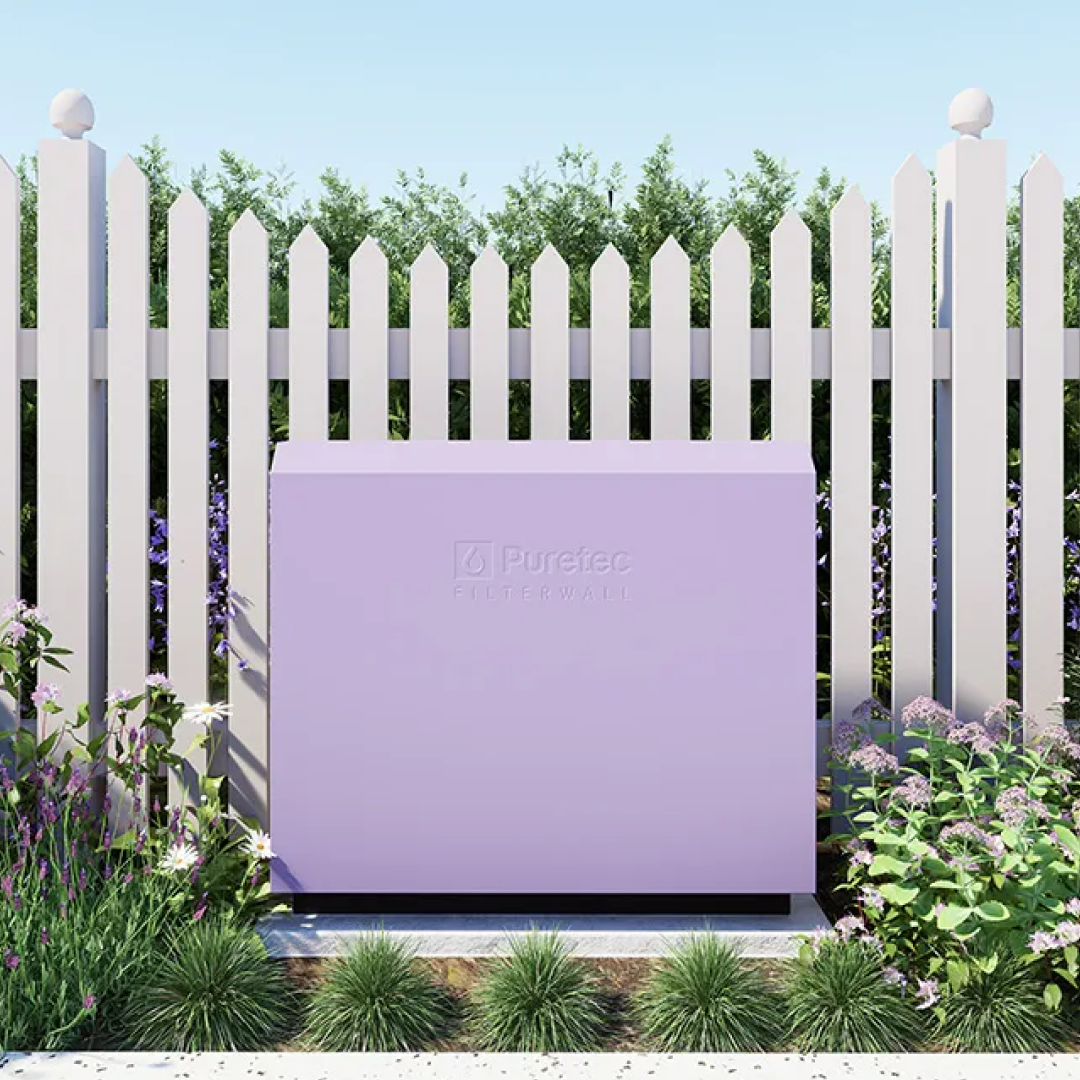 Puretec FilterWall F6 3-Stage Filtration System - LF Wisteria - FILTERWALL-F6-WT-LF