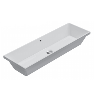Globo Stockholm 1050 Inset or Undercounter Basin - Gloss White FO105BI