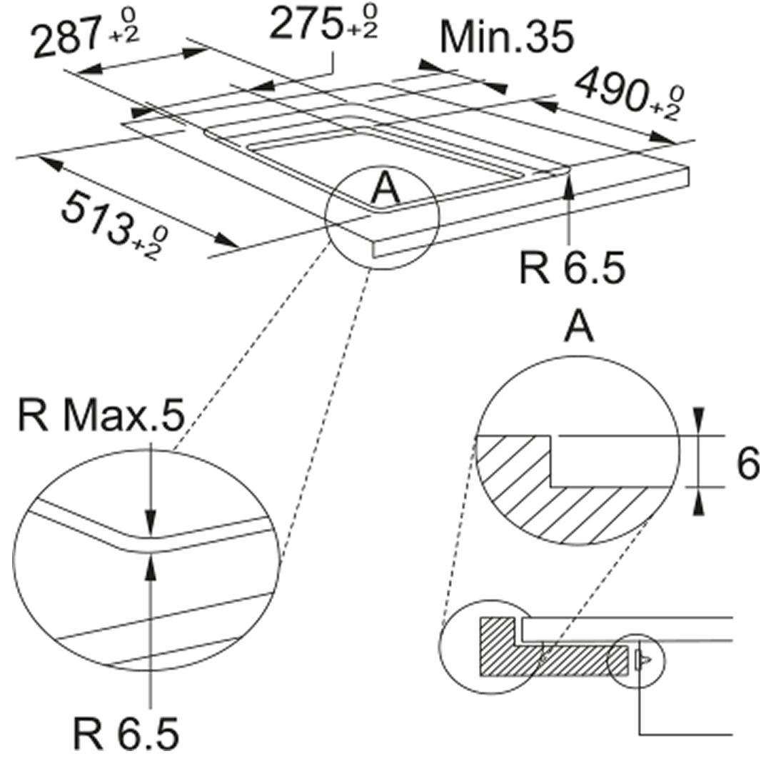 Franke Urban 30cm Electric Induction Cooktop - Black Glass FSM302IBK