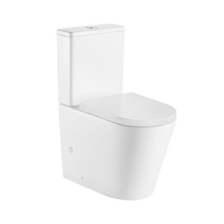 Turner Hastings Fino WhisperFlush Close Coupled Back to Wall Toilet Suite (Geberit Valves) - Gloss White - FT410BTW-GW-K