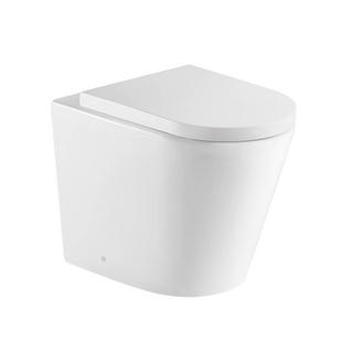 Turner Hastings Fino WhisperFlush Floor Mounted Pan - Gloss White - FT500FP-GW-K