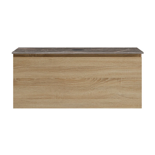 Parisi Rocki + MyTop 1000 Wall Mounted Cabinet with Honed Porcelain Top - Sahara - Ombra di Caravaggio Porcelain Top - FV-RK-1000-SH-OCP