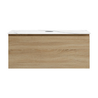 Parisi Rocki + MyTop 1000 Wall Mounted Cabinet with Honed Porcelain Top - Sahara - Statuario Porcelain Top - FV-RK-1000-SH-STH